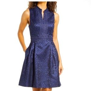 NWT Lilly Pulitzer navy Franci Dress